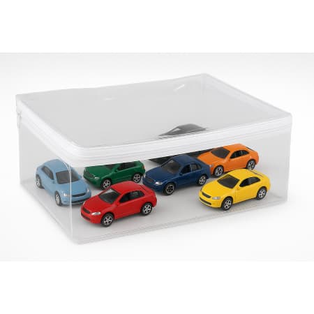 Kit 20 Saco Organizador Guarda Roupa Brinquedos C/ Ziper