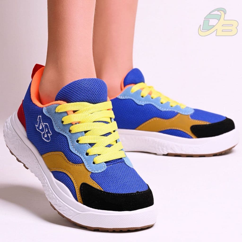 Tenis infantil DB masculino e feminino cores vibrantes confortavel  e macio para passeio  dia a dia escolar