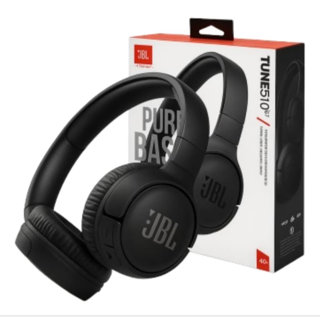 Fone De Ouvido Sem Fio T510 BT 760 Bluetooth Cartão De Memória