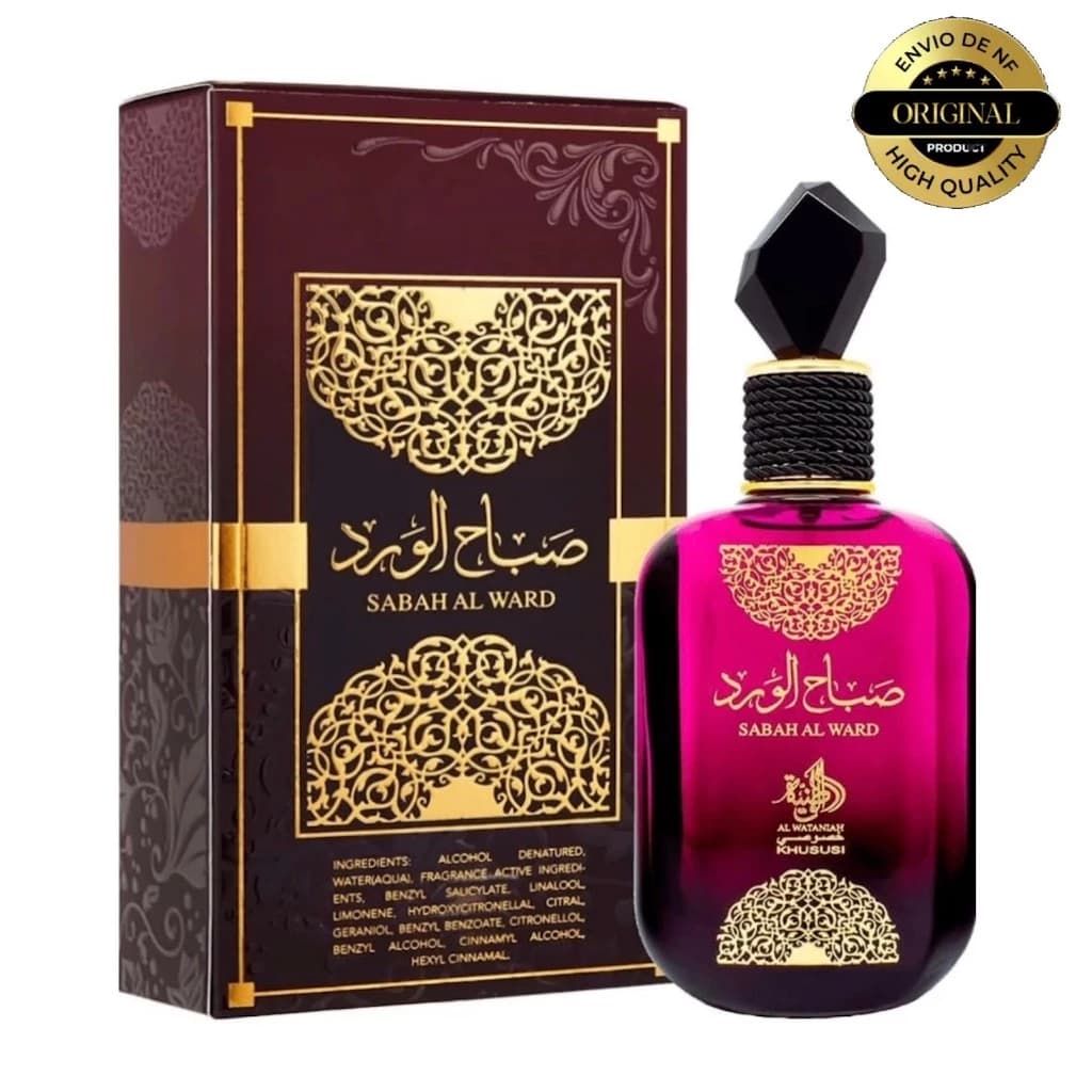 Perfume Feminino ÁRABES SABAH AL WARD Al Wataniah Eau de Parfum Edp 100ML