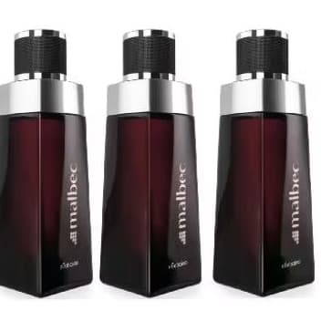 kit 03 perfumes malbec 300mls