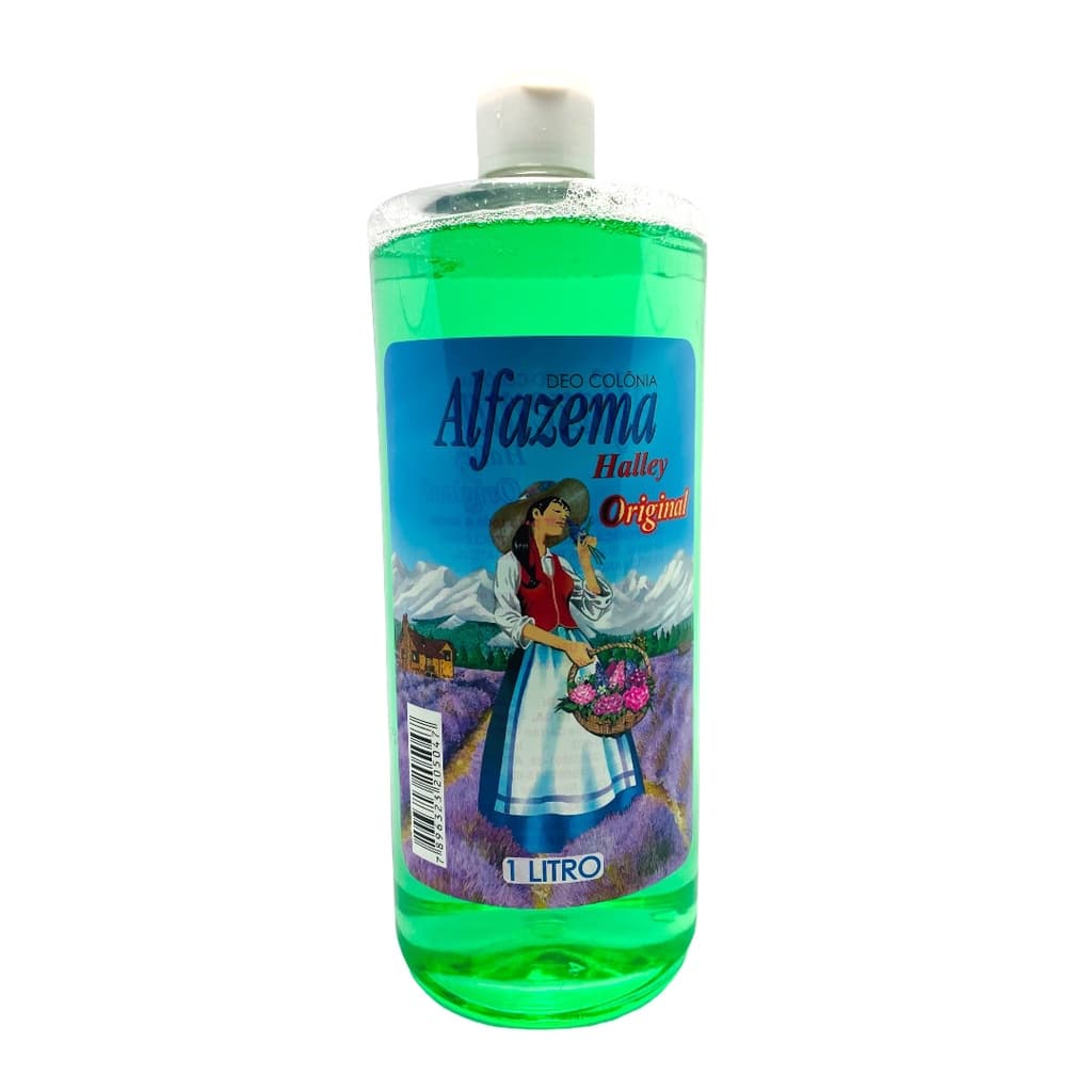 1 Unidade Colônia Alfazema Halley Original 1 Litro Promoção