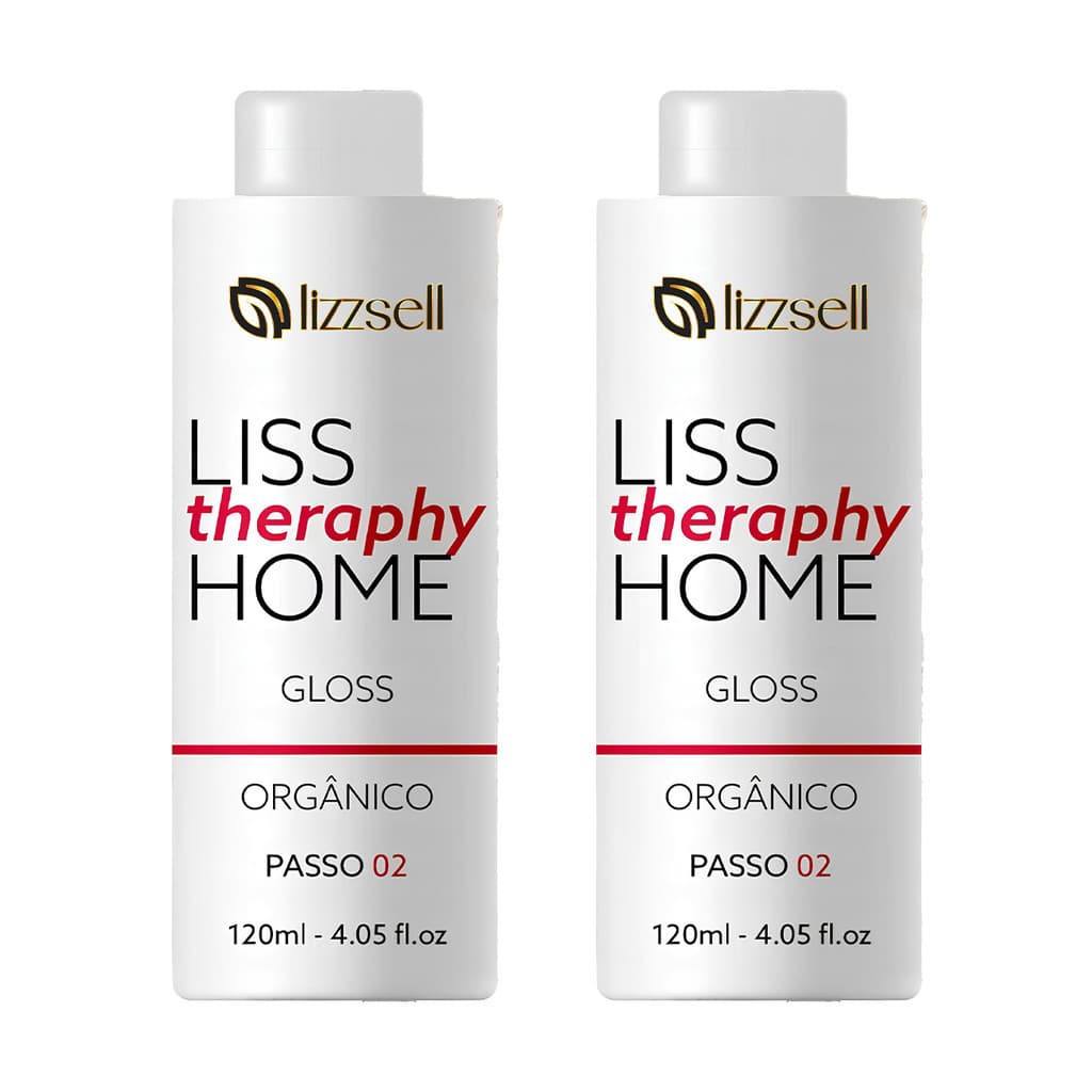 2x Liss Therapy Home - Progressiva liso Intenso sem formol | Resultado Imediato na 1 º Aplicação