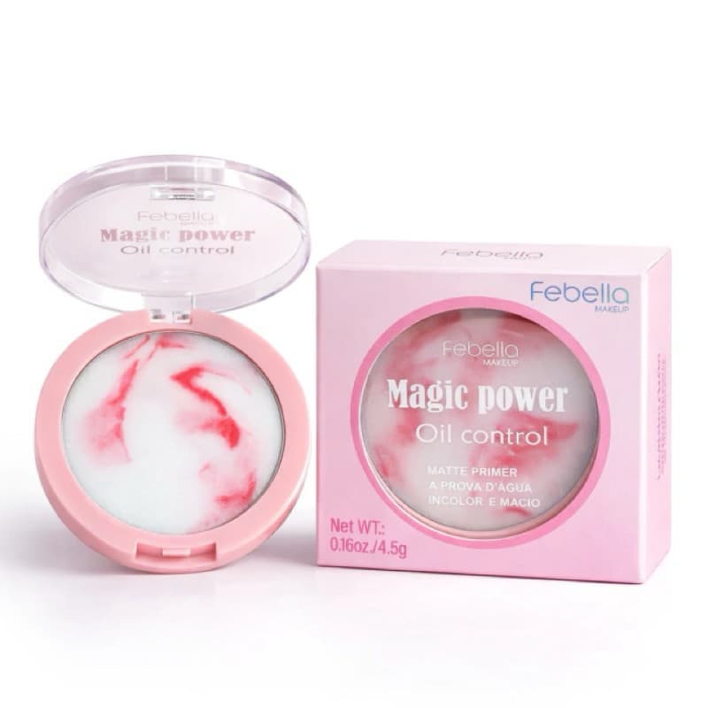 Magic Power Oil Control transparente Febella - Matte Primer a prova d’água