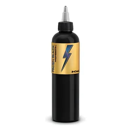 Tinta Tatuagem Easy Glow Raven Black 240ml Electric Ink Preto