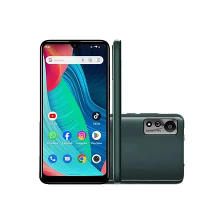 Smartphone Positivo Twist 5 S620 Dual 64GB 1GB RAM Quad-Core Tela IPS LCD 6.26'' Câmera 8 Mp + Selfie 8 Mp Bateria 3000 mAh