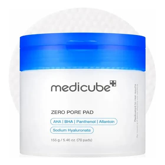 Medicube Zero Pore Pad 2.0 - 70 Almofadas Tônicas Faciais Momento de Aplicação Dia/Noite Tipo De Pele Todo Tipo De Pele