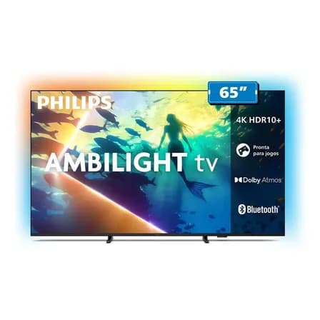 Smart Tv 65" Philips Ambilight 65pug8100/78 4k Uhd