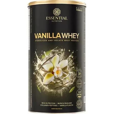 Vanilla Whey 750g Essential Nutrition Baunilha