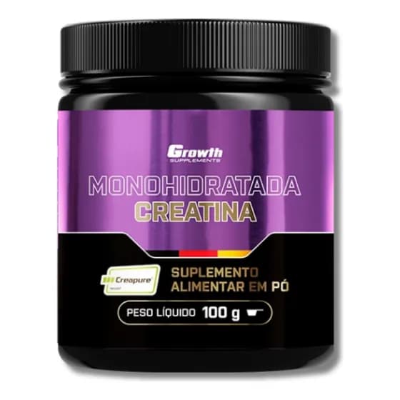 Creatina Em Pó 100g Creapure Growth Supplements