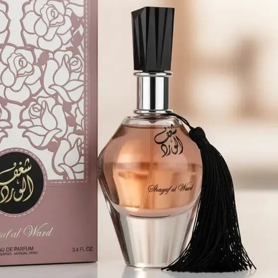 Perfume Árabe Shagaf Al Ward Original Feminino Eau De Parfum Spray