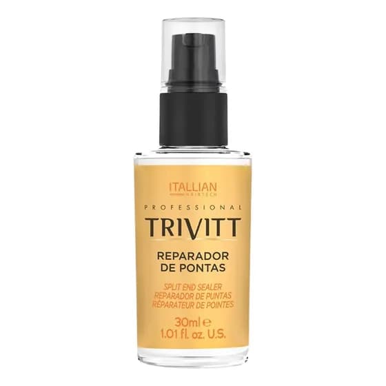 Reparador De Pontas Itallian Hairtech Trivitt Óleo 30ml
