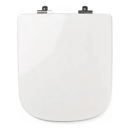 Tampa De Vaso Assento Sanitário Piano Em Resina Moldada Branco