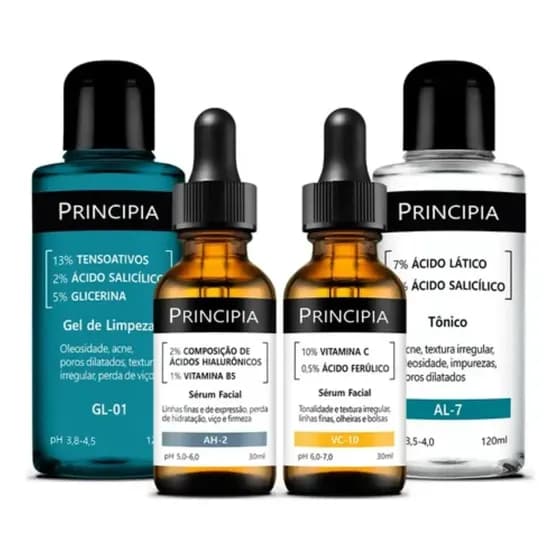 Kit Essencial Avançado gl01+al7+ah2+vc10 Principia
