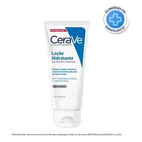 Loção Hidratante Corporal Pele Seca E Extra Seca 200ml CeraVe