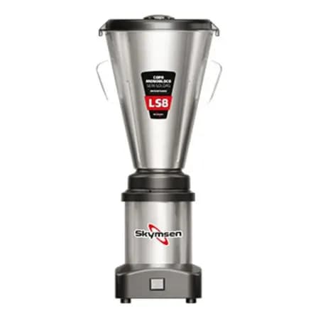 Liquidificador Skymsen LS8 LS 08MB N 8 L aço inoxidável