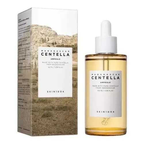 Skin1004 Madagascar Centella Ampoule (âmbar) 100 Ml Sensível Dia/noite