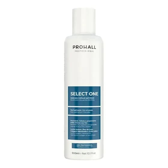 Máscara Capilar Antifrizz Profissional Select One Prohall 300ml