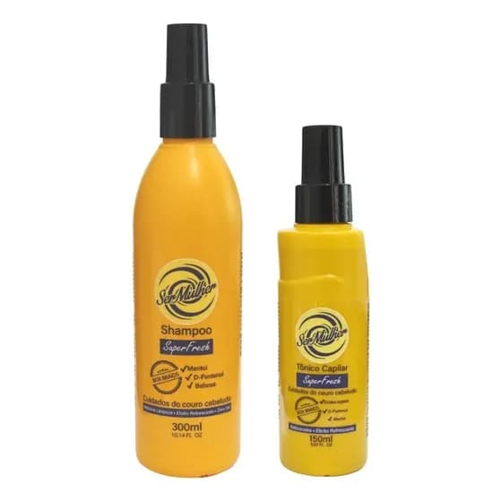 Kit Shampoo E Tonico Para Trança Box Braids  Ser Mulher