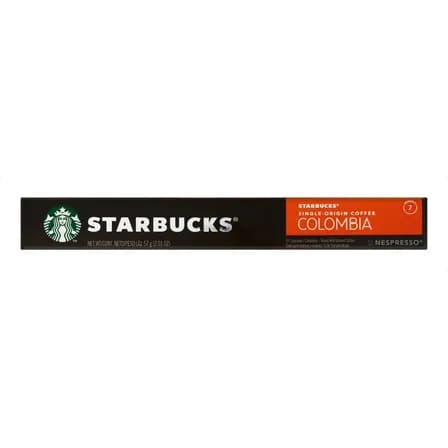 Café torrado e moído en cápsula Starbucks Colombia sem glúten