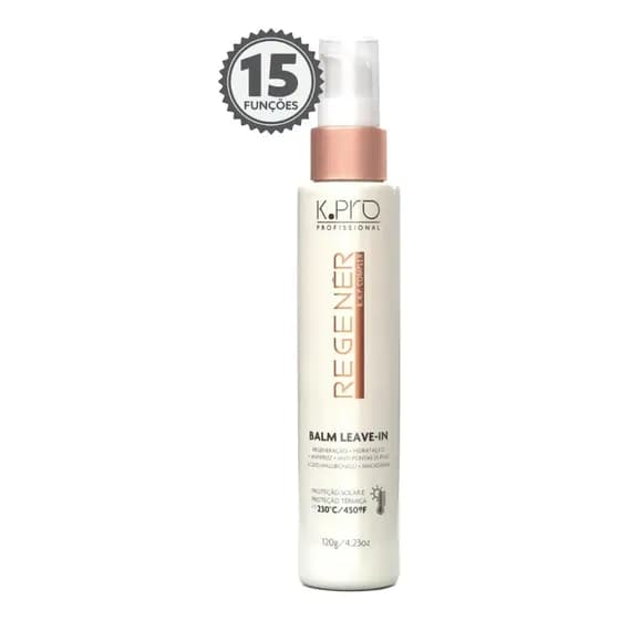 Kpro Regenér Balm Leave-in Proteção Térmica E Solar 120g Kpro