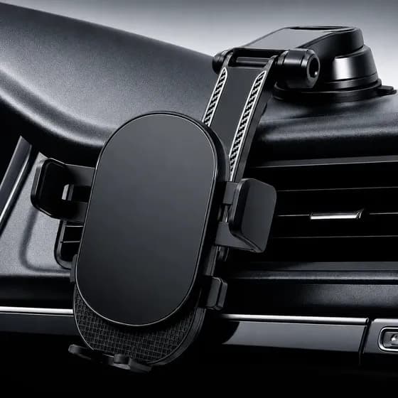 Suporte De Celular Veicular Automotivo Pra Carro Mesa Porta Painel Parede Caminhão Vw Up Jetta Volkswagen Ônix Corolla Gol Universal Voxo