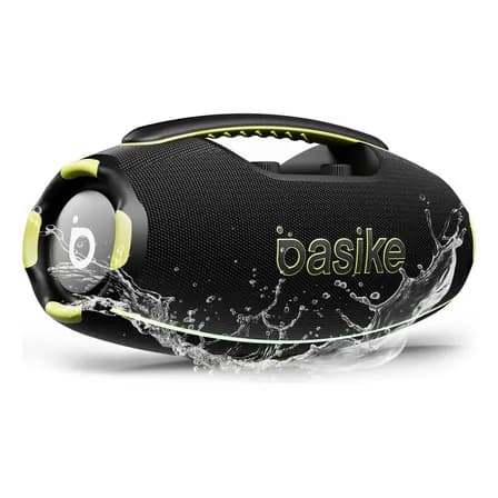 Caixa De Som Bluetooth Basike Ba-RAD457B 250W TWS 25000mAh LED Controle De Graves Preto
