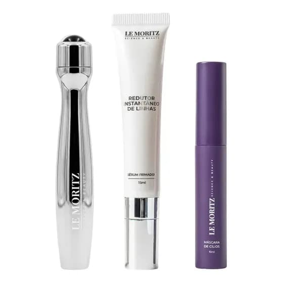 Kit Lifting E Firmeza Para Olhos Le Moritz 3 Itens