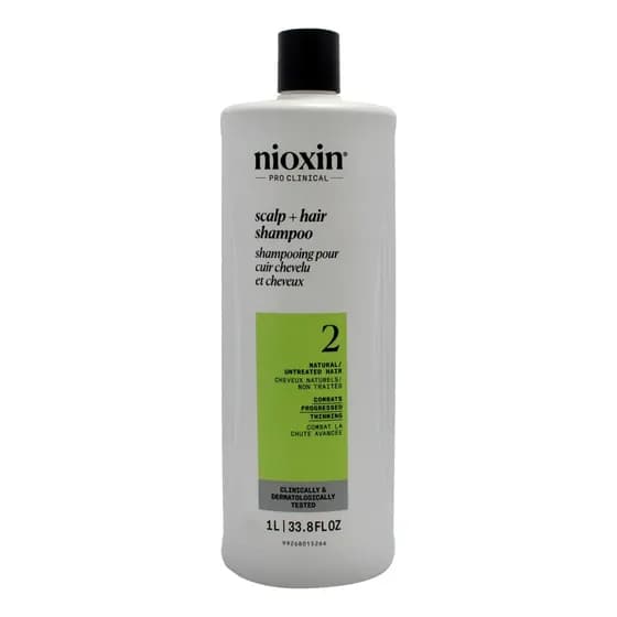 Shampoo Nioxin Sistema 2 Limpiador 1Lt Unisex