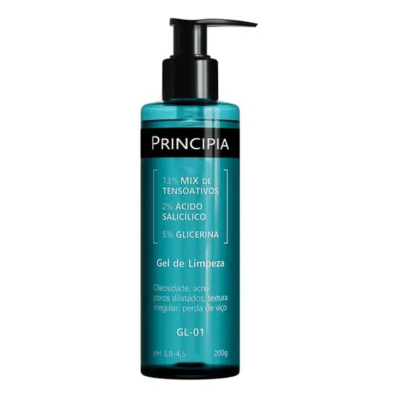 PRINCIPIA, Gel de Limpeza Facial GL-01 com 200ml