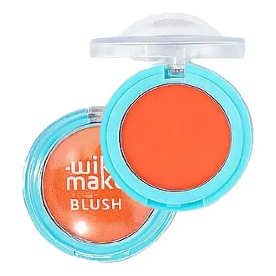 Miss Rose Wike Make Blush Compacto Moon 02 Pêssego