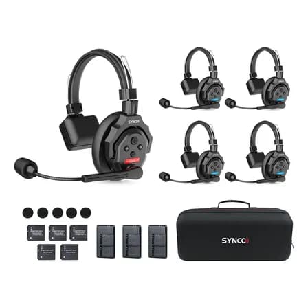 Fone De Ouvido De Intercomunicação Sem Fio Synco Xtalk X5 2,