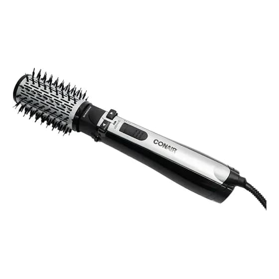 Escova Secadora Rotativa Diamond Rotating 900W Preto e Prata Conair 220V
