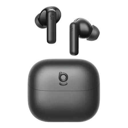 Fones de Ouvido Baseus Bp1 Ultra Anc Adaptativo 55db Ldac Bt 6.0 Hi-Res Driver Duplo 65h 6 Microfones iA Chamadas Nítidas iP 55 Cor Preto