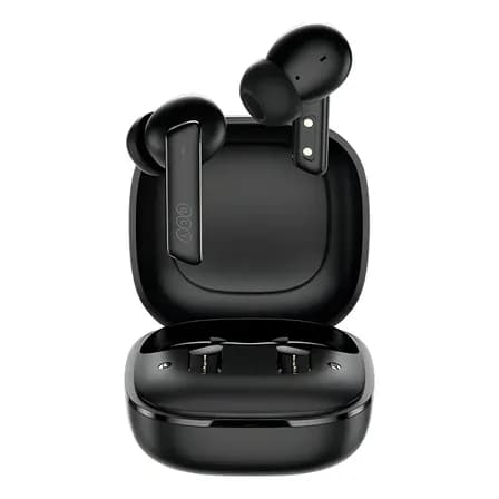 Fone Qcy Ht05 Melobuds Bluetooth 5.2 Com Cancelamento Anc Cor Preto