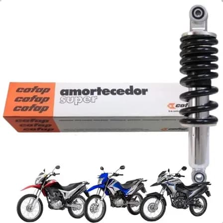 Amortecedor Traseiro Moto Honda Nxr Bros 125 150 Xre 190 Bros 150 2012 2013 2014 2015