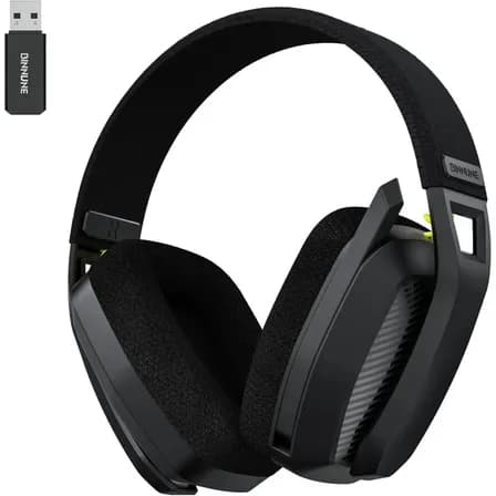 Headset Binnune BW06 Sem Fio 2.4 GHz e Bluetooth, com Microfone e 63h de Bateria