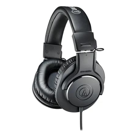 Fone de ouvido over-ear Audio-Technica M-Series ATH-M20x ATH-M20X preto