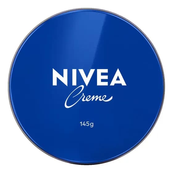 NIVEA Creme Hidratante Lata 145g, Hidratação Profunda 24h, Corporal, Multibenefícios, Todas as Peles