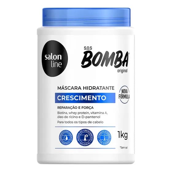Máscara De Hidratação Salon Line S.O.S Bomba Orignal 1kg