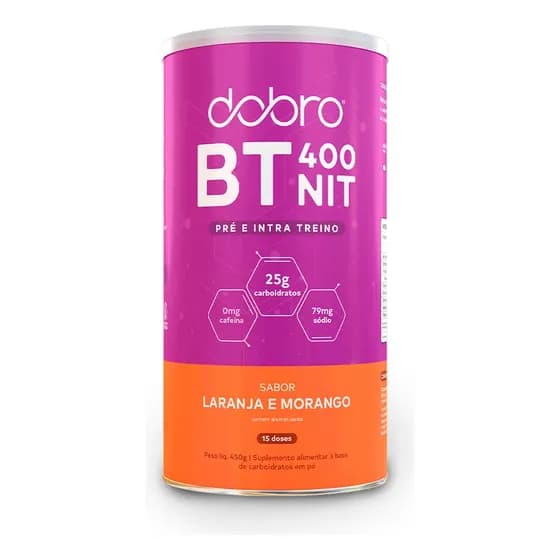 Bt Nitrato Dobro Sabor Laranja E Morango 450g