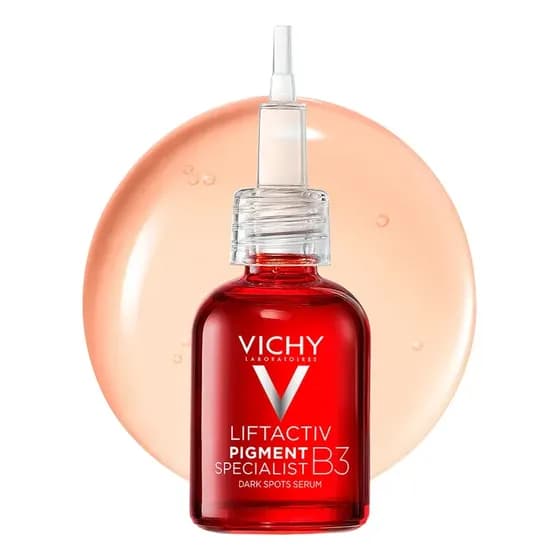 Sérum Antimanchas Clareador Facial Reduz Melasma e Manchas Solares Uniformiza o Tom Com Tecnologia Melasyl Niacinamida B3 Ácido Tranexâmico Liftactiv Pigment Specialist Vichy 30ml
