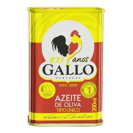 Azeite de Oliva Tipo Único Português Gallo Lata 200ml