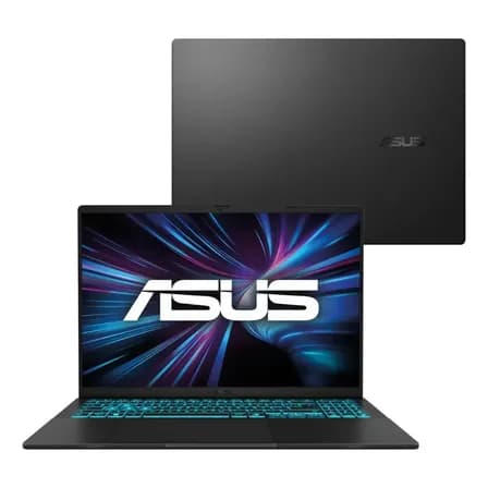 Notebook ASUS Gamer V16 RP213 RTX 5050 Core 5 8GB RAM 512GB SSD Linux 16" LCD LED FHD 144Hz nível IPS