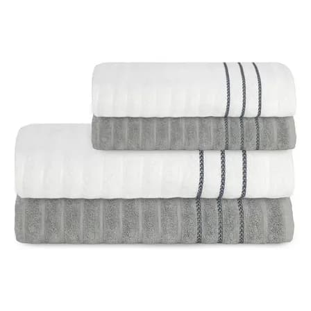 Jogo Toalha Oceane 450g/m² 4pç 2 Banho 2 Rosto Camesa
