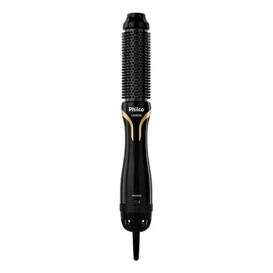 Escova Secadora Philco Íons Tourmaline 1300W Bivolt PES33A Bivolt