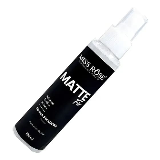 Bruma Fixadora Miss Rôse Fosca 120ml Hidratação e Longa Duração