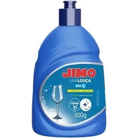 Detergente para Lava-Louças Jimo em Gel com Ação Desengordurante, 500g