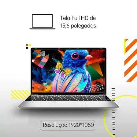 Notebook Intel Core i7, 15.6" Full HD, 16GB RAM e SSD 1TB