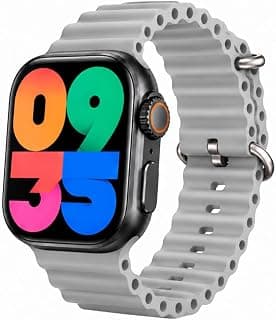 Smartwatch KeqiWear KW51 Ultra 3 Tela Grande Bluetooth 2 Pulseiras Esportivo